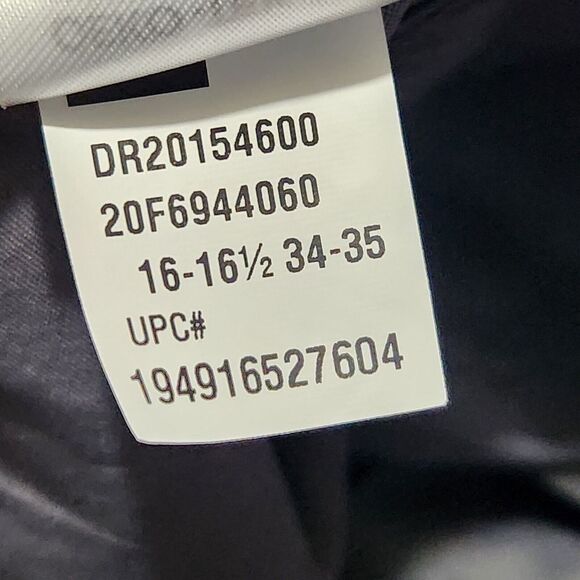 Van Heusen Dress Shirt For Mens Large 34-35 LongSleeve Gray Regular Fit Stretch - Picture 7 of 11